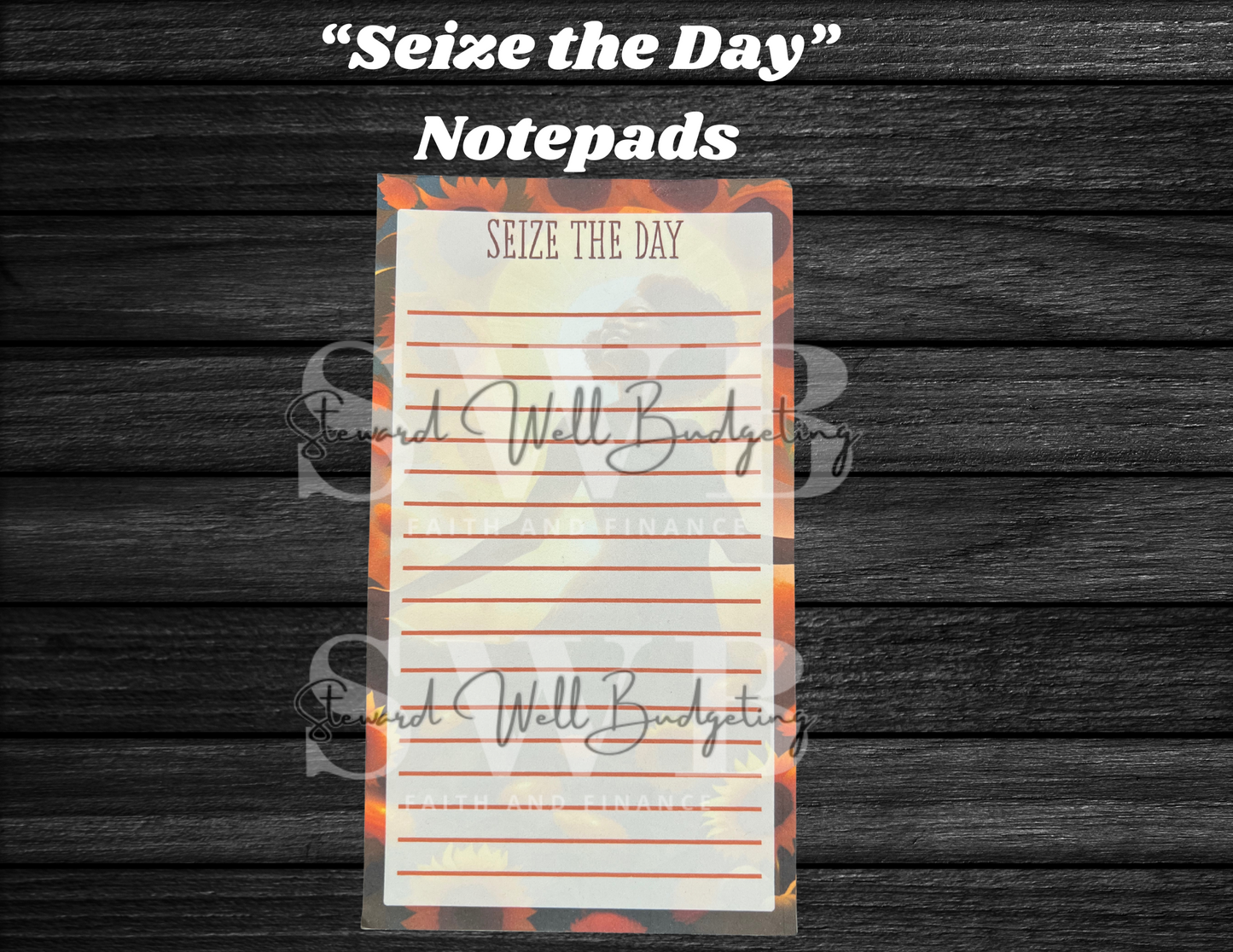 Seize the Day Notepads
