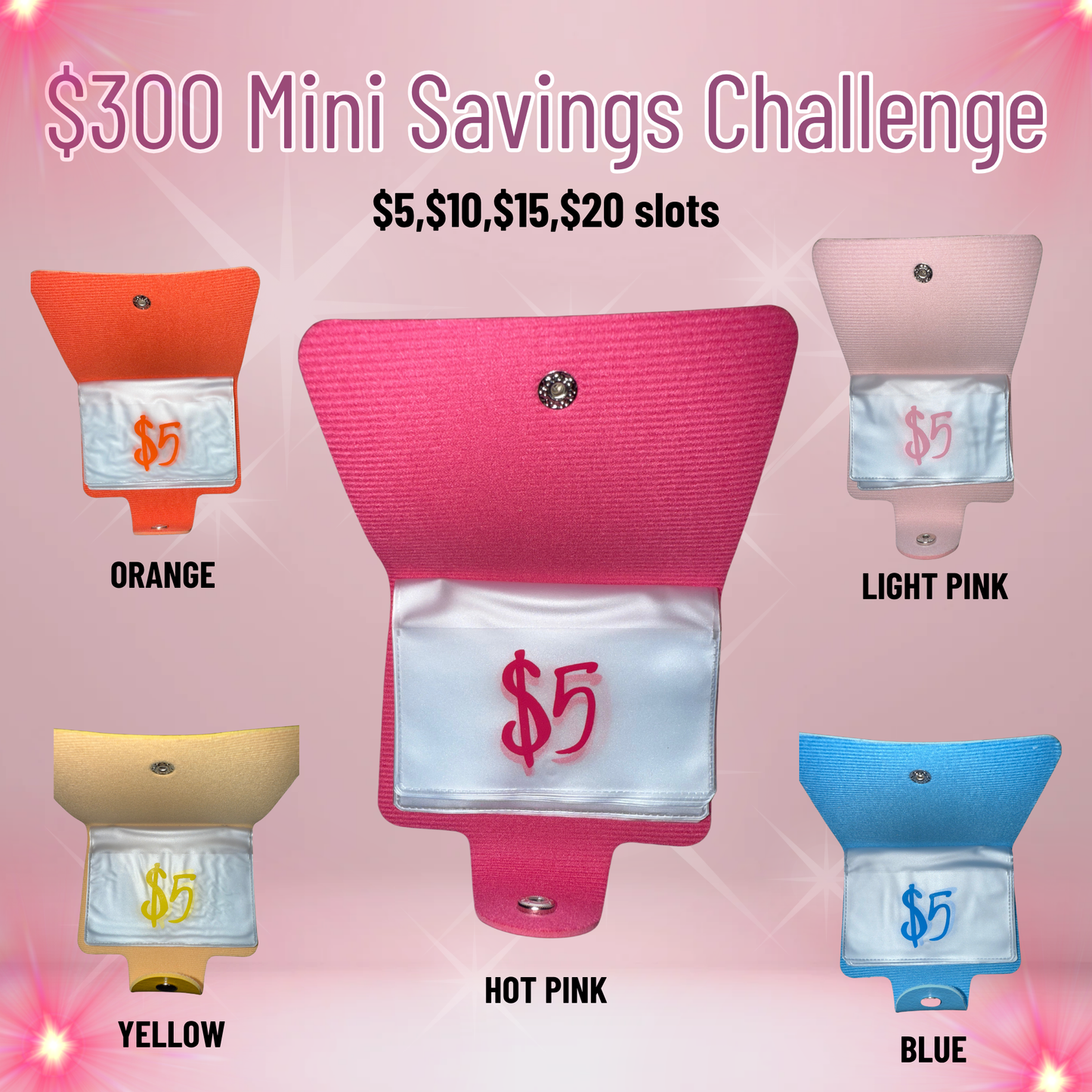 $300 Mini Wallet Savings Challenge