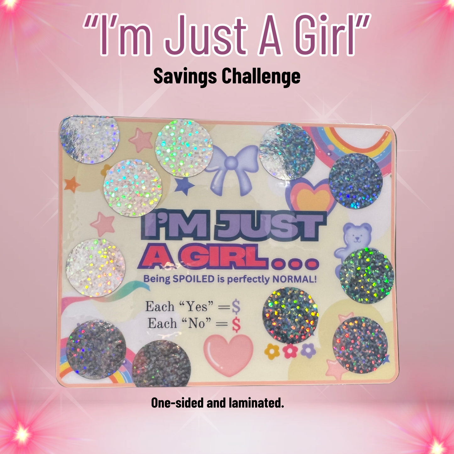 "I'm Just a Girl" - Savings Challenge