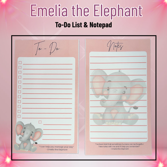 Emelia the Elephant Notepads