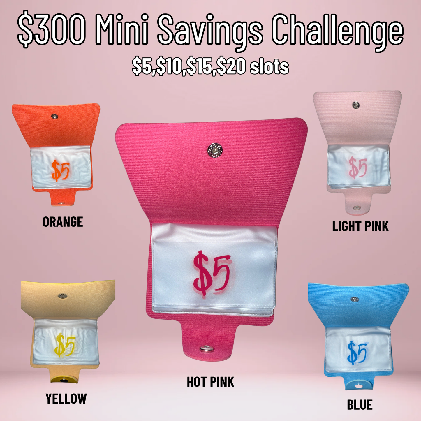 $300 Mini Wallet Savings Challenge